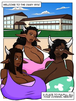 Bbw Lactating Cartoons - Dairy Spa - HentaiRox