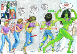 She-Hulk Transformations