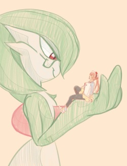 Gardevoir's snack