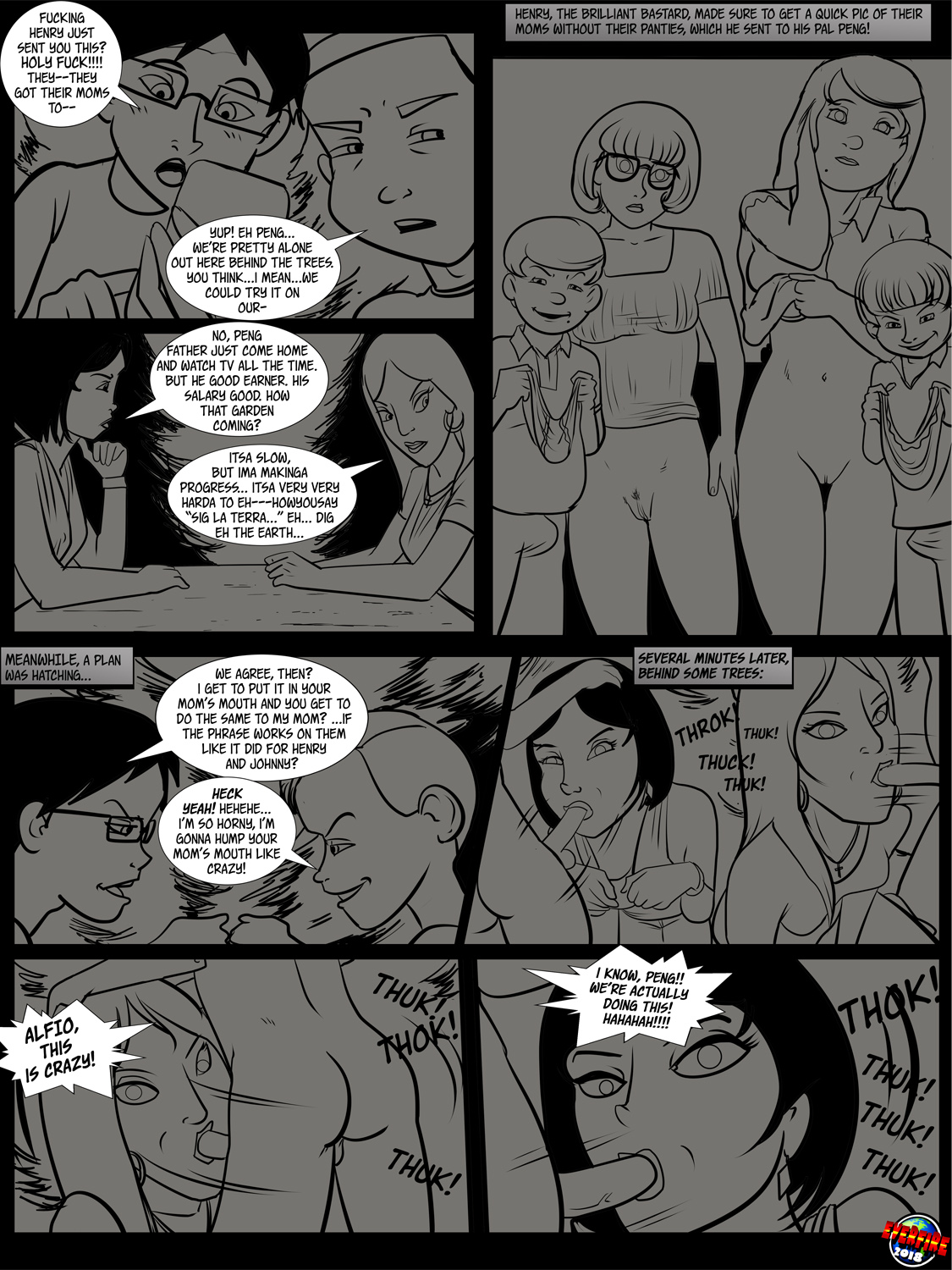 Everfire - Secret MILF Mind-control Holiday Sex Club - Page 6 - HentaiRox