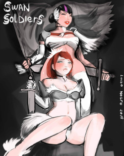 Swan-Soldiers