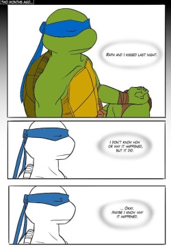 TMNT Black and Blue ch. 1 Colored by: Amateur