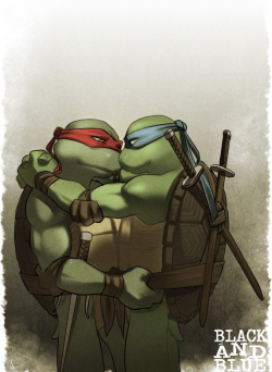 TMNT Black and Blue ch. 0 Colored by: Amateur