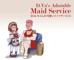 D.Va's Adorable Maid Service