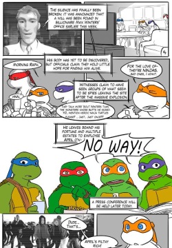 TMNT Black and Blue ch. 3 Colored by: Amateur