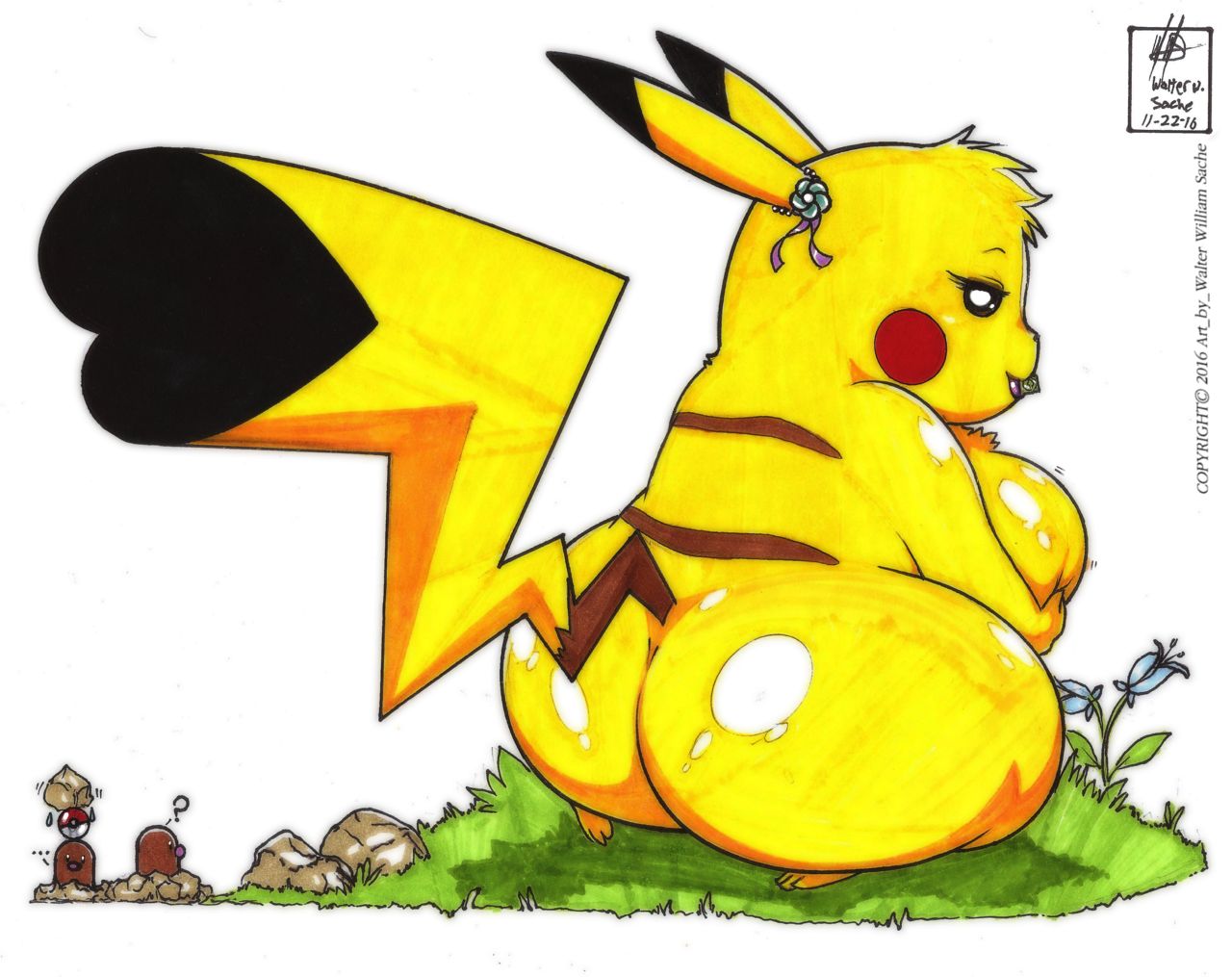 Naked Pikachu