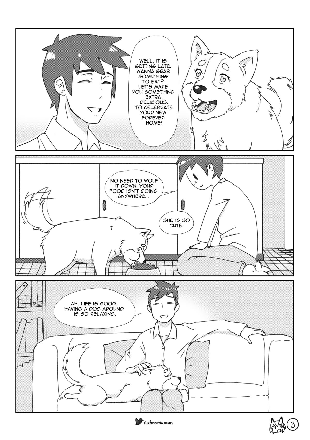 Life with a dog girl - Chapter1 - Page 4 - HentaiRox