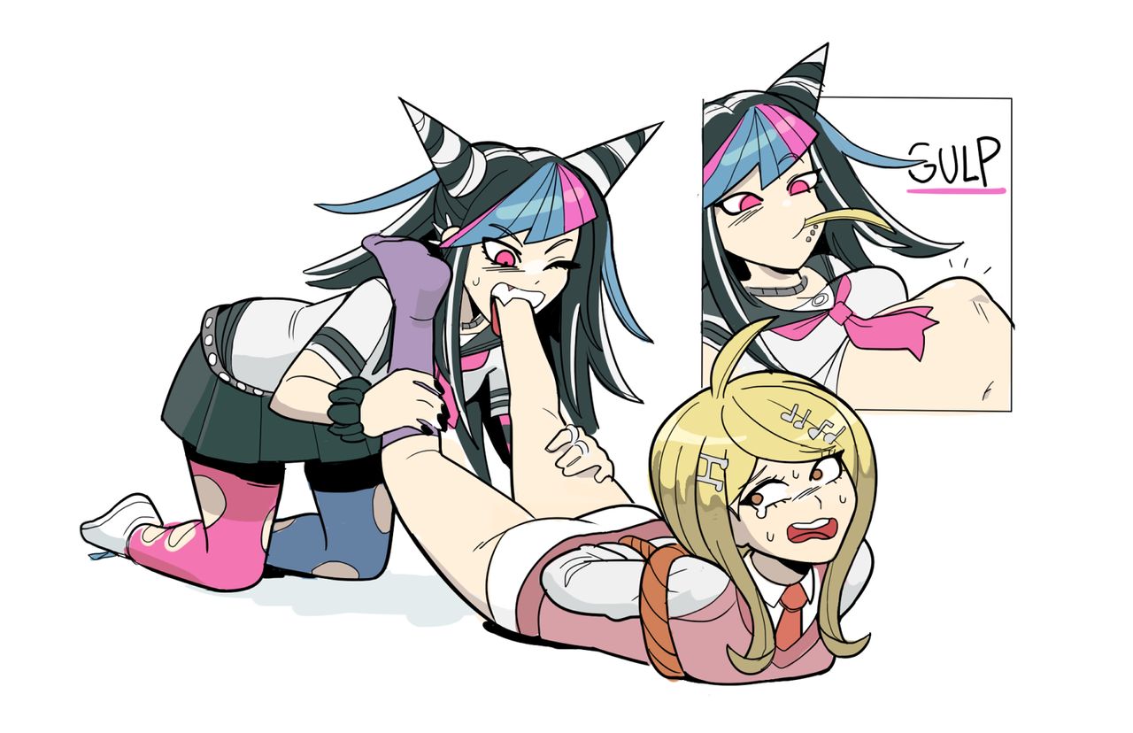 Ibuki has asshole and cunt fucked with dildos through swimsuit