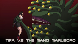 Tifa vs The Mako Marlboro