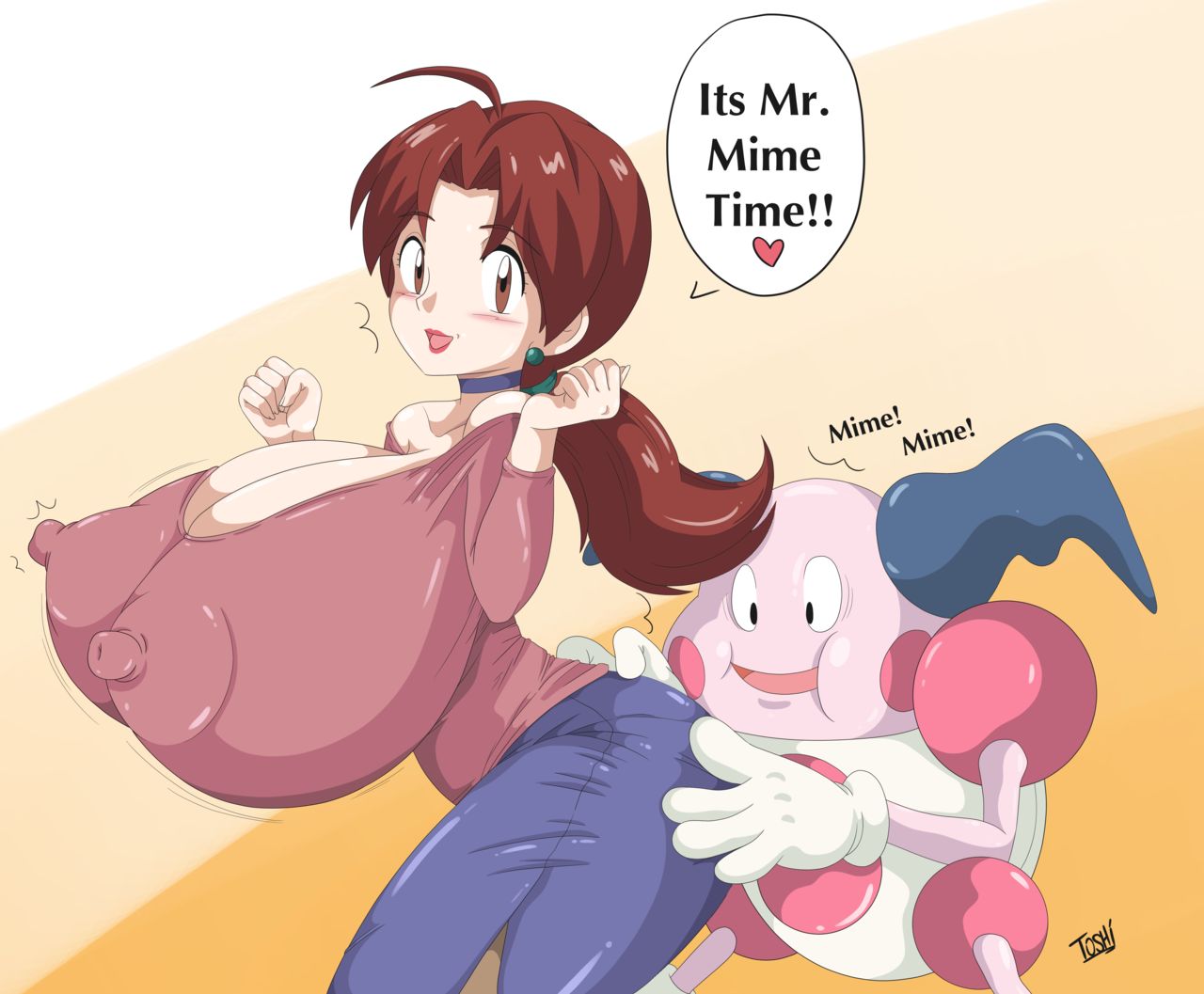 Delia kechum and mr mime